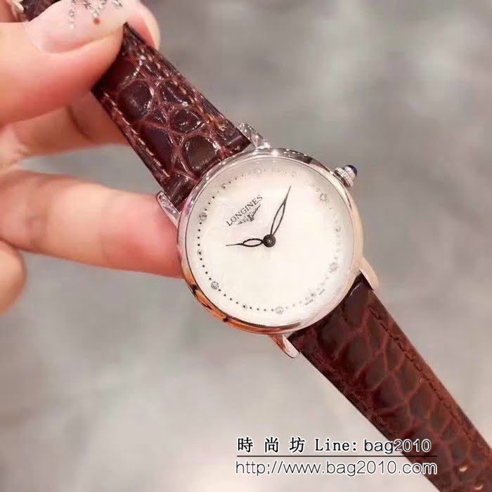 LONGINES浪琴 全新麗雅系列 石英女士腕表 WSS0666